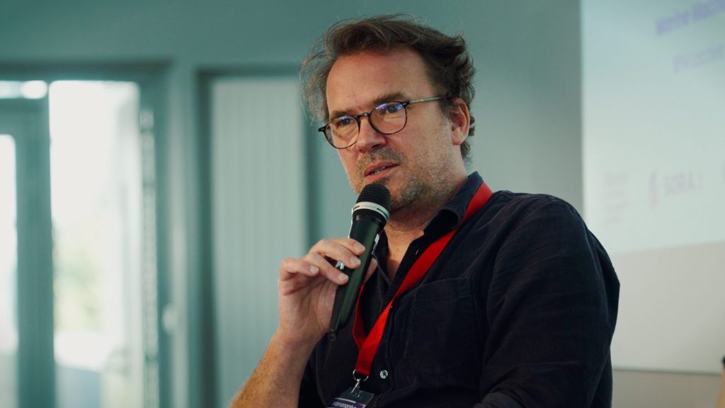 Benjamin Peyrel (Mediacités) © FIL 2025 - Magenta Films
