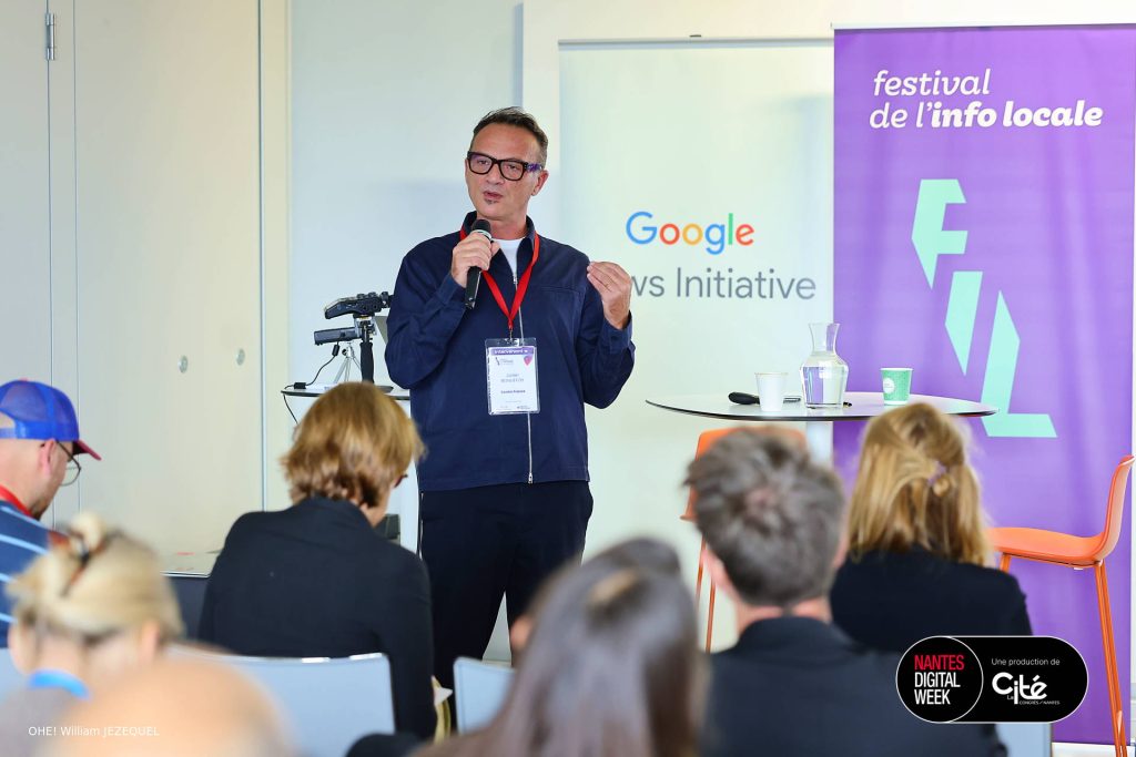 Julien Bonnefoy (Centre France) © FIL 2025 NDW