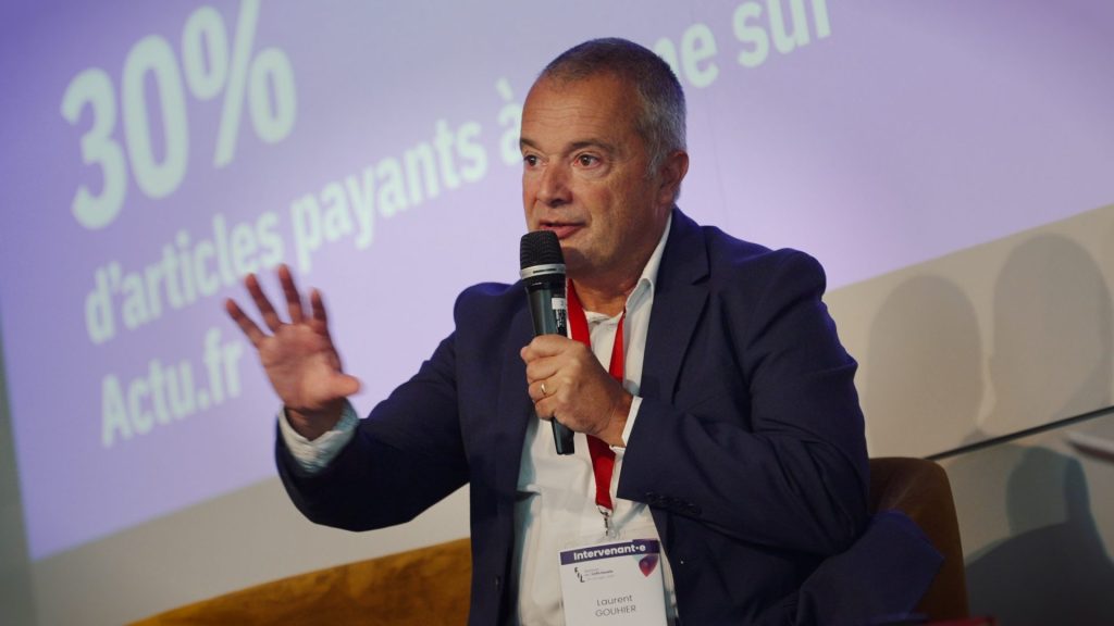 Laurent Gouhier (groupe Actu) © FIL 2025 - Magenta Films