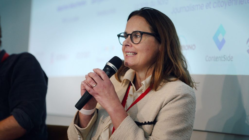 Stéphanie Zorn (La Voix du Nord) © FIL 2025 - Magenta Films